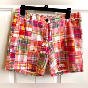 Talbots Multi-Colored Plaid Shorts